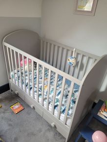 IKEA Gonatt cot with drawers