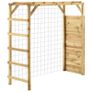 Cimbing Frame with Football Goal 170x60x170 cm Impregnated Pinewood Image 2