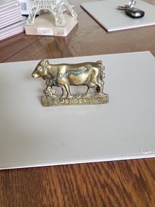 Letter rack brass