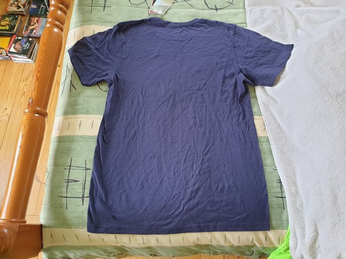 New York Rangers NHL Navy T-Shirt Medium Adult Reebok Hockey Shirt