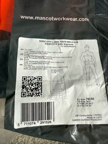 mascot work trousers