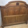 Antique French Oak Double Bed Image 5