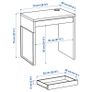 Ikea Micke Desk + Chair Image 4