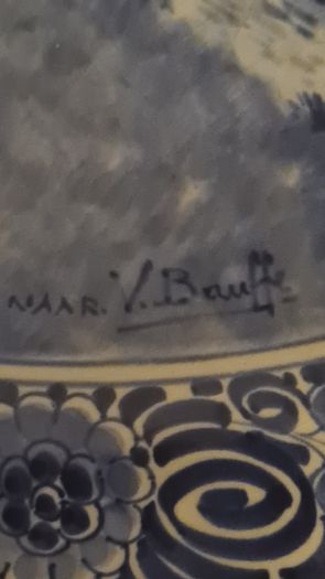 Antique Hand painted plate