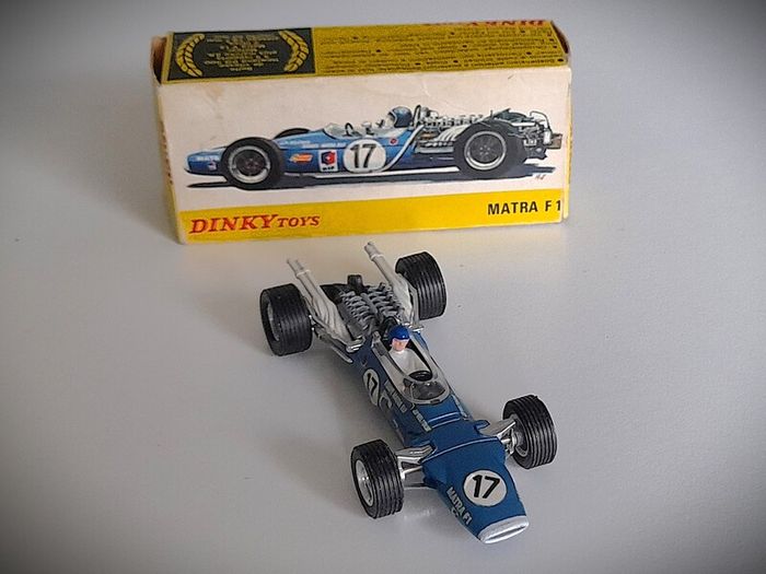 Diecast Vintage French Dinky Toys Matra MS11 1968 F1 - Near Mint Original Condition/Very Good Box