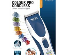 WAHL Colour Pro Cordless Hair Clipper Kit