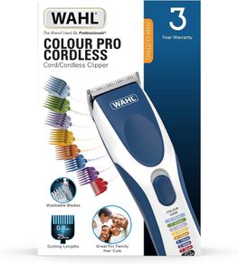 WAHL Colour Pro Cordless Hair Clipper Kit