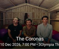 Coronas Tickets 10th December
