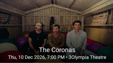 Coronas Tickets 10th December