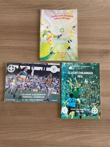 Leinster Hurling and Football Final 1990 and All Ireland Football Semi Final Match Programmes