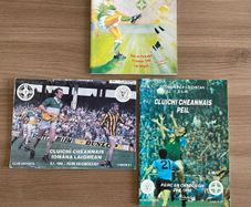 1990 Leinster Hurling and Football Final and All Ireland Football Semi Final Match Programmes