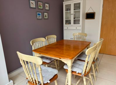 Table and chairs