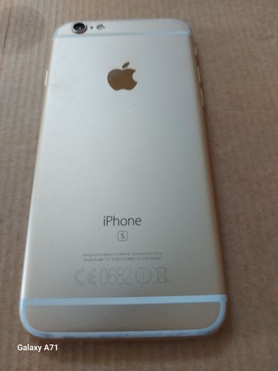 Apple IPHONE 6s, White, 64GB, Battery Health 81%, in excellent cosmetic condition