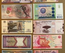 10 Different Banknotes