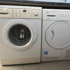 Bosch Washer and Beko Dryer