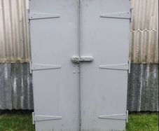 Vintage Engineering works or garage cabinet c1960