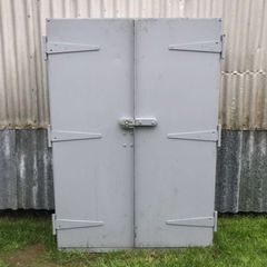 Vintage Engineering works or garage cabinet c1960