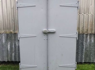 Vintage Engineering works or garage cabinet c1960