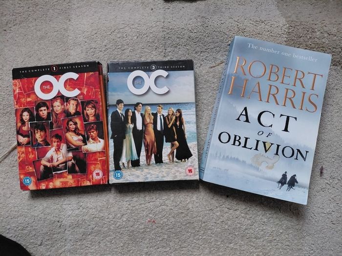 DVDs and book
