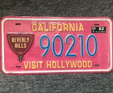 American license plate