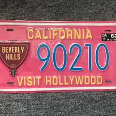 American license plate