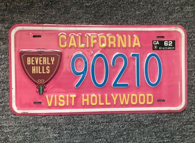 American license plate
