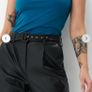 Mohito royal blue collar top new size xs strechy Image 4