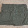 Vintage Y2K Olive Green Cargo Mini Skirt - Size 10 Image 2