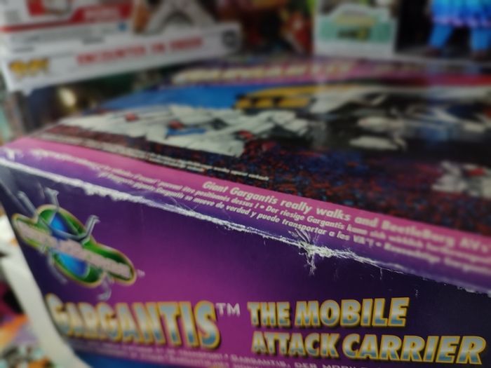 Gargantis ! The Mobile Attack Carrier ! BeetleBorgs ! 1996 ! by BANDAI ! Retro ! Vintage !