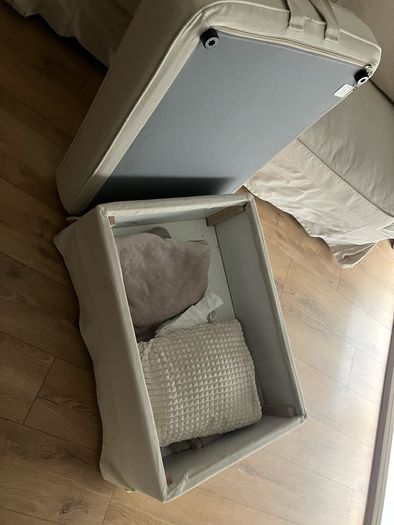 IKEA Ektorp 2 Seater and Footstool