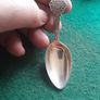 silver tea caddy spoon Image 3