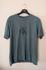 Calvin Klein Mens Green Tshirt Size L
