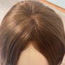 Human hair wig brown Image 6