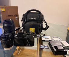 Camera Nikon D3500 + 18-55mm VR +  55-300mm VR