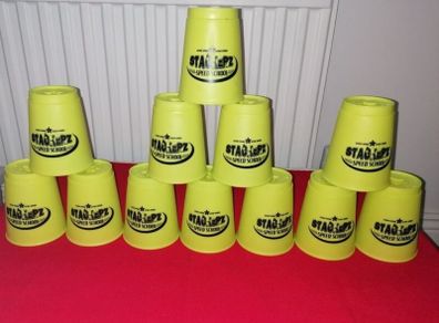 Speed Stacking Cups Yellow