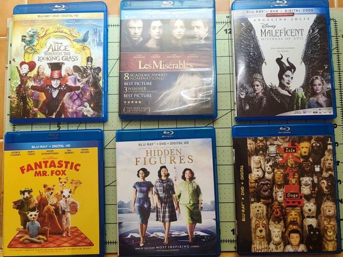 Blu-rays - any 2 for 5 euro