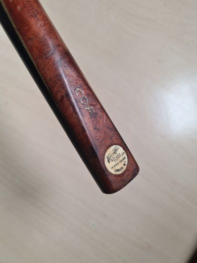 Vintage Burroughes & Watts Snooker Pool Cue One Piece