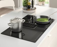IKEA FORDELAKTIG Island hob with integrated extractor IKEA 700 83 cm