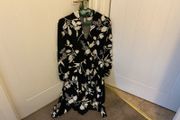 Black Wrap Over Dress size S