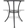 3 Piece Bistro Set Ceramic Tile Blue and White Image 4