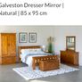 Galveston Dresser Mirror | Natural | 85 x 95 cm Image 2
