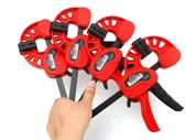 BRAND NEW 4pcs F Type Woodworking Clip Quick Grip Clamp Quick Ratchet Release