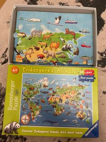 puzzle endangered animals