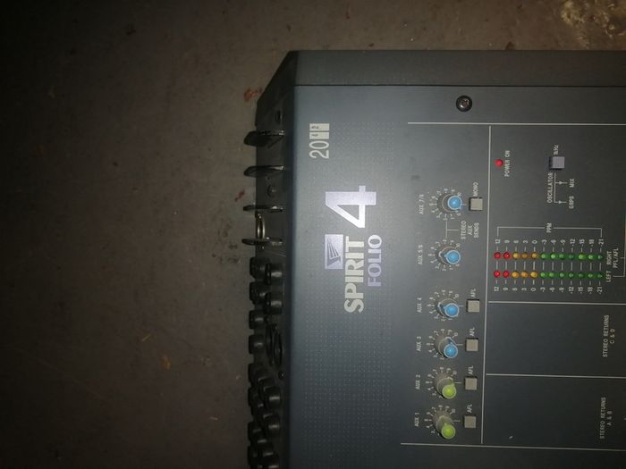 Spirit Folio 20/4 Mixing desk