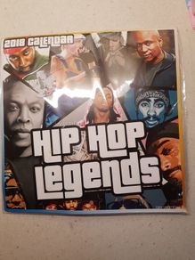 Hip Hop Legends Calender