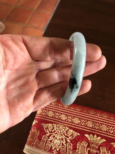 Jade bangle