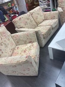 sofa and 2 armchairs
