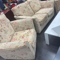 sofa and 2 armchairs