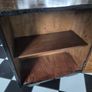 Vintage Art Deco retro MidCentury cupboard/ bookshelf/coffee table on wheels Image 7