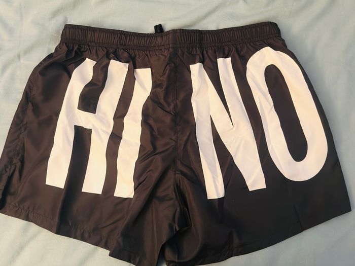 Brand new Moschino Men Swim Boxer Men Swimming Shorts - Black